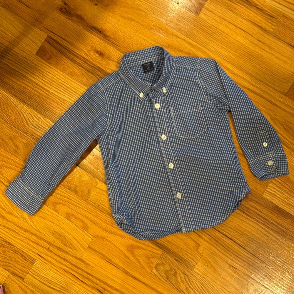 BabyGap Button Down Long Sleeve Collared Shirt (Size 3)
